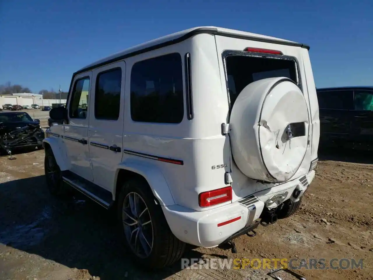 3 Фотография поврежденного автомобиля W1NYC6BJ4MX395468 MERCEDES-BENZ G-CLASS 2021