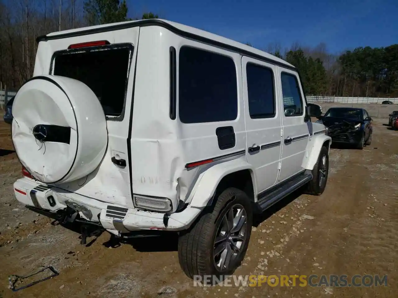 4 Фотография поврежденного автомобиля W1NYC6BJ4MX395468 MERCEDES-BENZ G-CLASS 2021