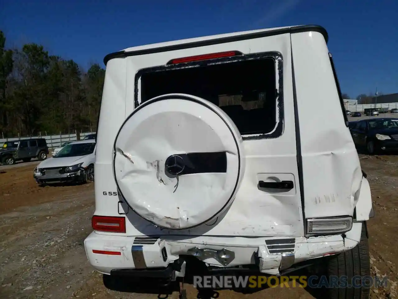 9 Photograph of a damaged car W1NYC6BJ4MX395468 MERCEDES-BENZ G-CLASS 2021