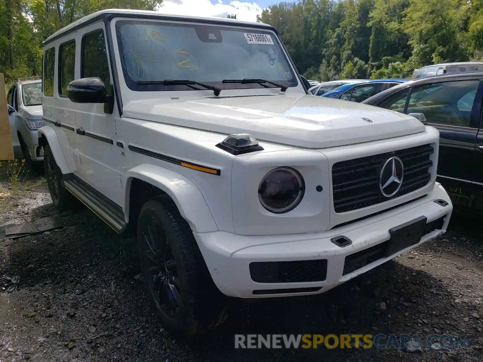 1 Фотография поврежденного автомобиля W1NYC6BJ4MX403018 MERCEDES-BENZ G-CLASS 2021