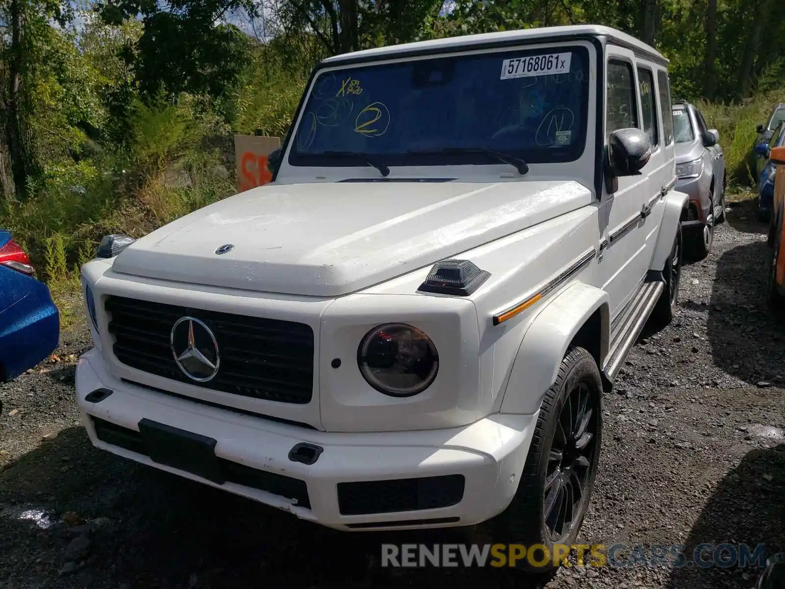 2 Photograph of a damaged car W1NYC6BJ4MX403018 MERCEDES-BENZ G-CLASS 2021