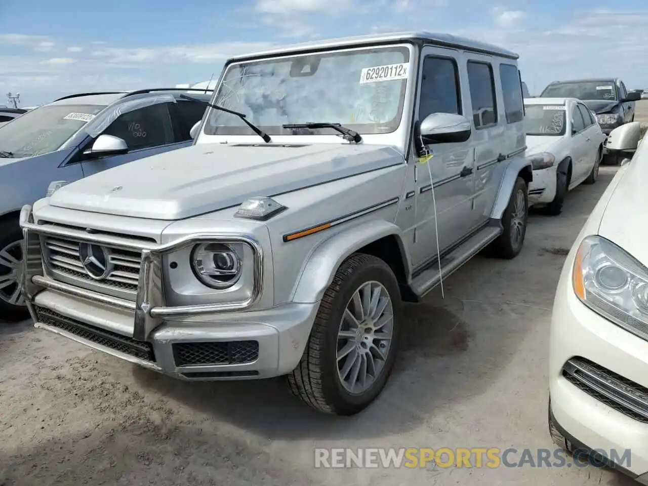 2 Photograph of a damaged car W1NYC6BJ4MX419333 MERCEDES-BENZ G-CLASS 2021