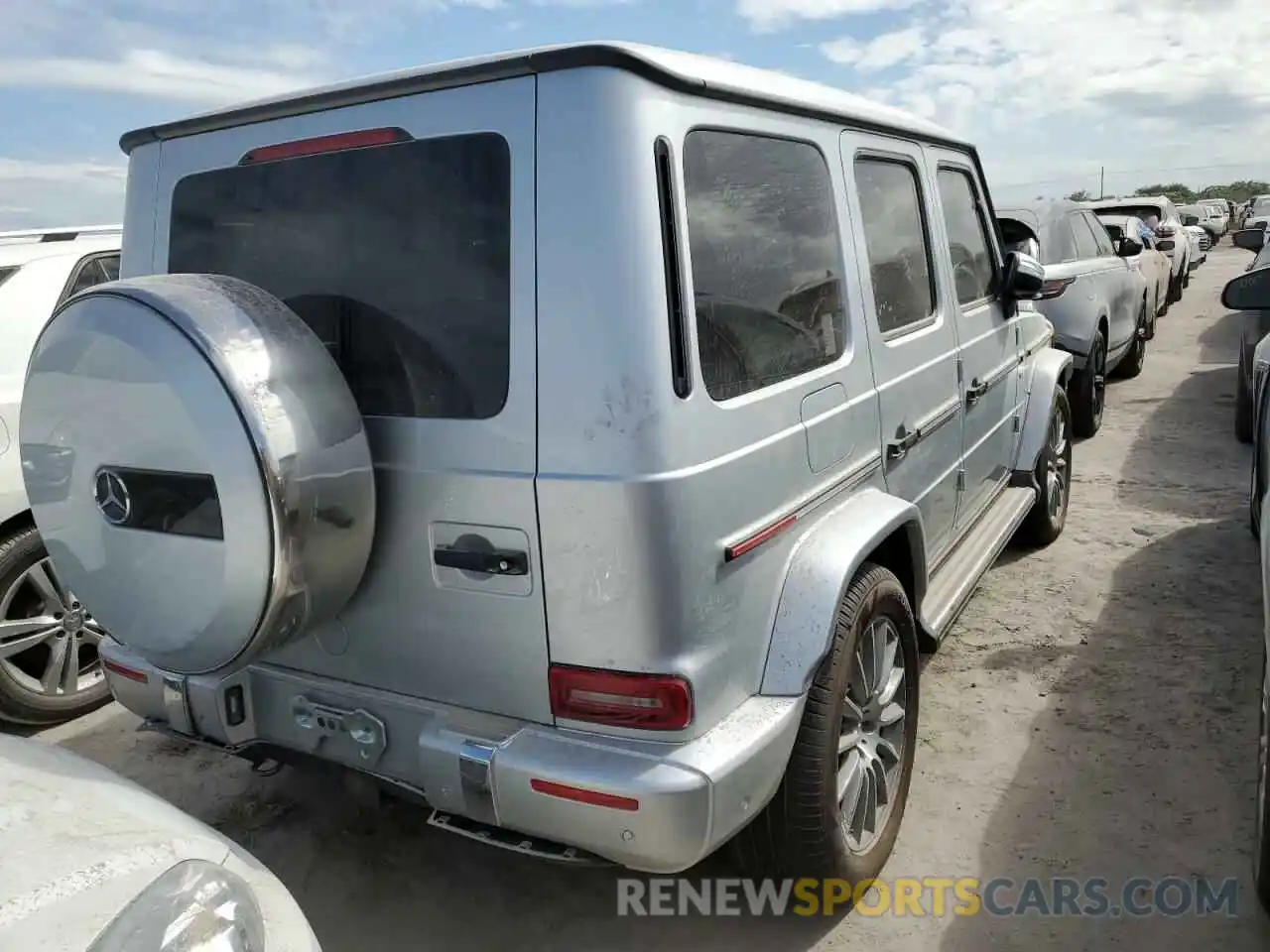 4 Photograph of a damaged car W1NYC6BJ4MX419333 MERCEDES-BENZ G-CLASS 2021