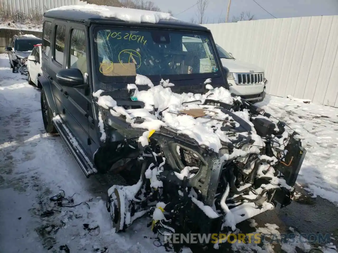 1 Photograph of a damaged car W1NYC6BJ5MX367551 MERCEDES-BENZ G-CLASS 2021