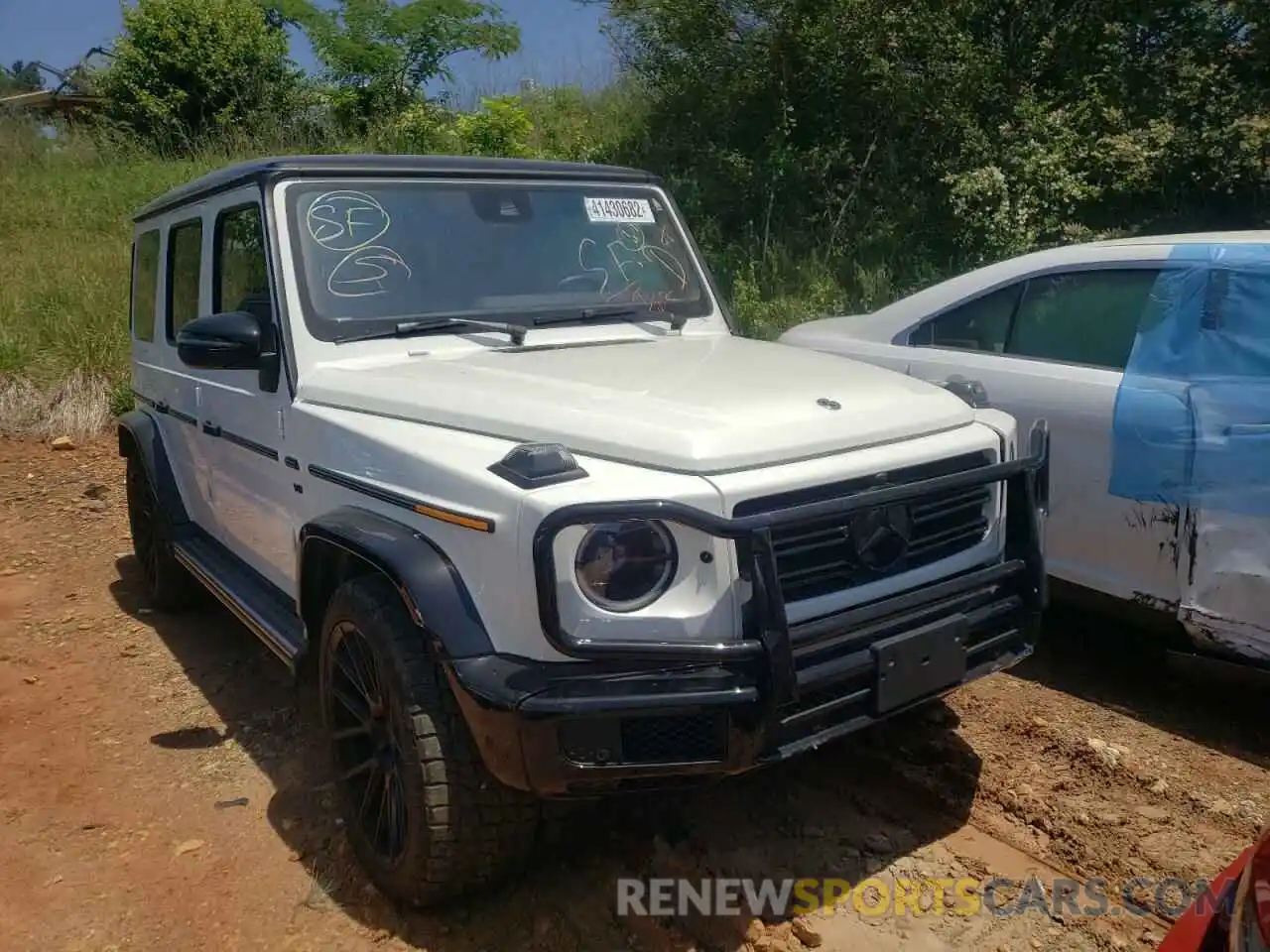 1 Фотография поврежденного автомобиля W1NYC6BJ9MX367858 MERCEDES-BENZ G-CLASS 2021