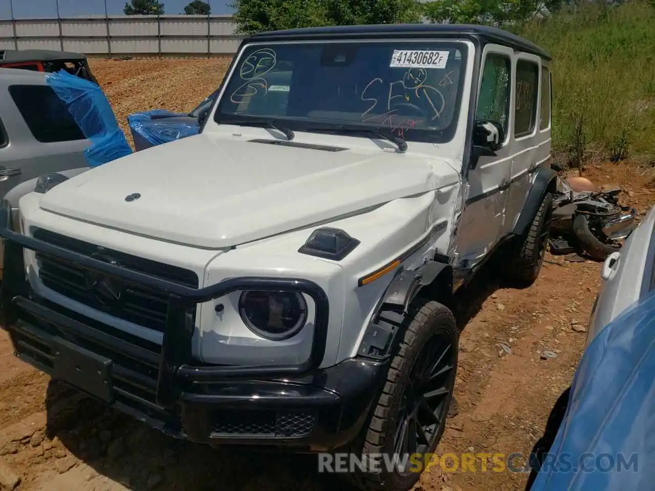 2 Photograph of a damaged car W1NYC6BJ9MX367858 MERCEDES-BENZ G-CLASS 2021