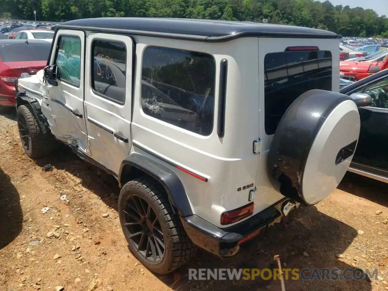 3 Фотография поврежденного автомобиля W1NYC6BJ9MX367858 MERCEDES-BENZ G-CLASS 2021