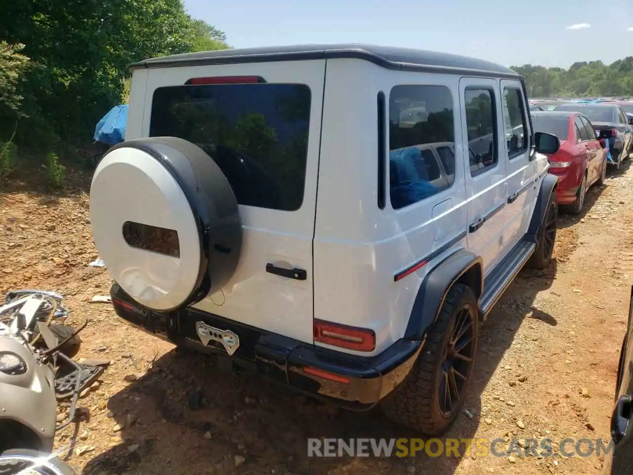 4 Photograph of a damaged car W1NYC6BJ9MX367858 MERCEDES-BENZ G-CLASS 2021