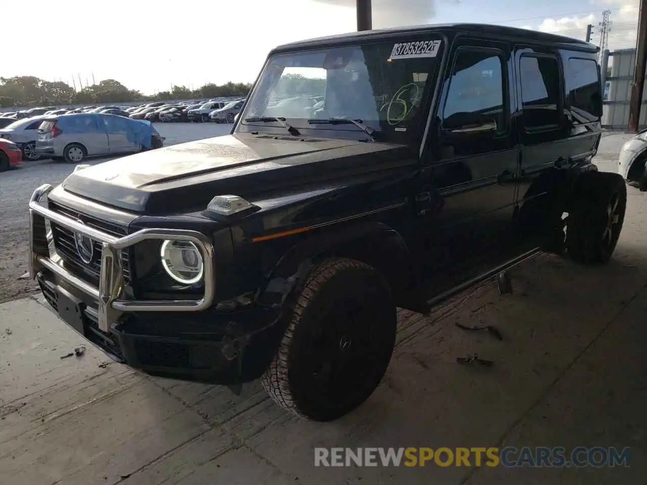 2 Photograph of a damaged car W1NYC6BJXMX371983 MERCEDES-BENZ G-CLASS 2021