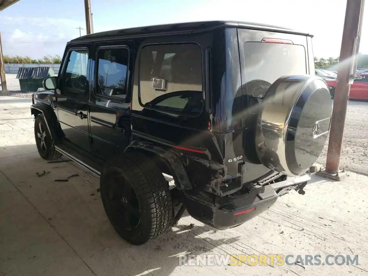 3 Photograph of a damaged car W1NYC6BJXMX371983 MERCEDES-BENZ G-CLASS 2021