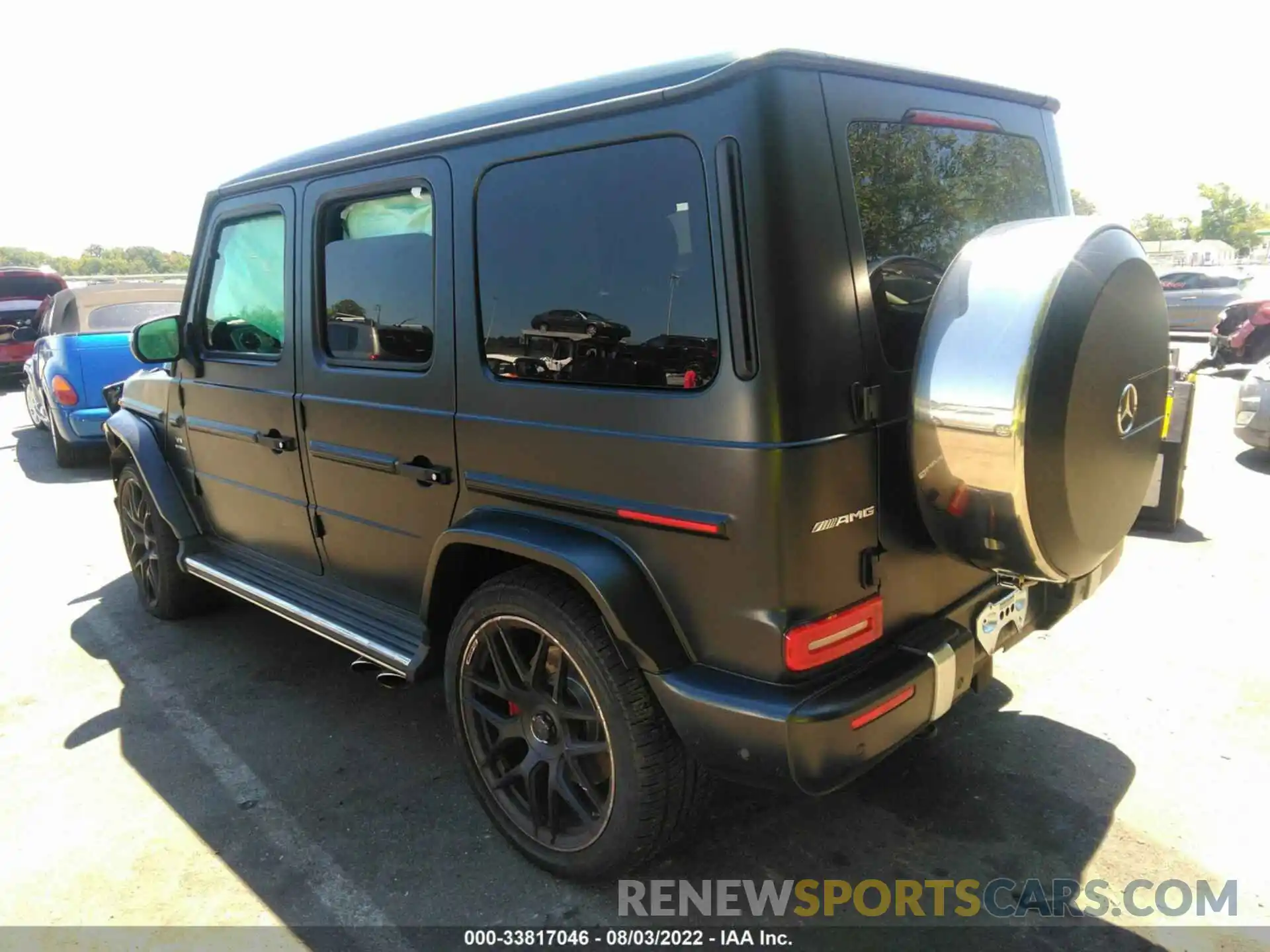 3 Фотография поврежденного автомобиля W1NYC7HJ0MX365638 MERCEDES-BENZ G-CLASS 2021