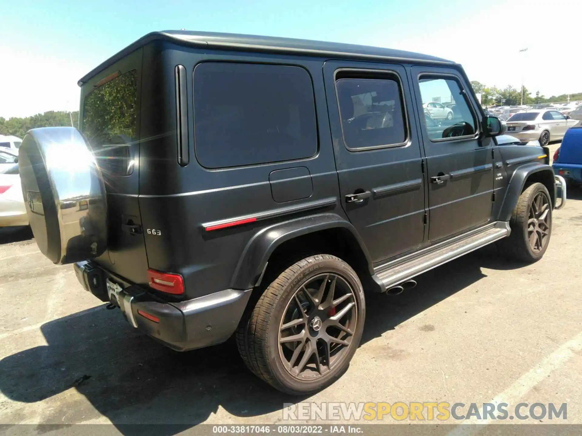 4 Фотография поврежденного автомобиля W1NYC7HJ0MX365638 MERCEDES-BENZ G-CLASS 2021