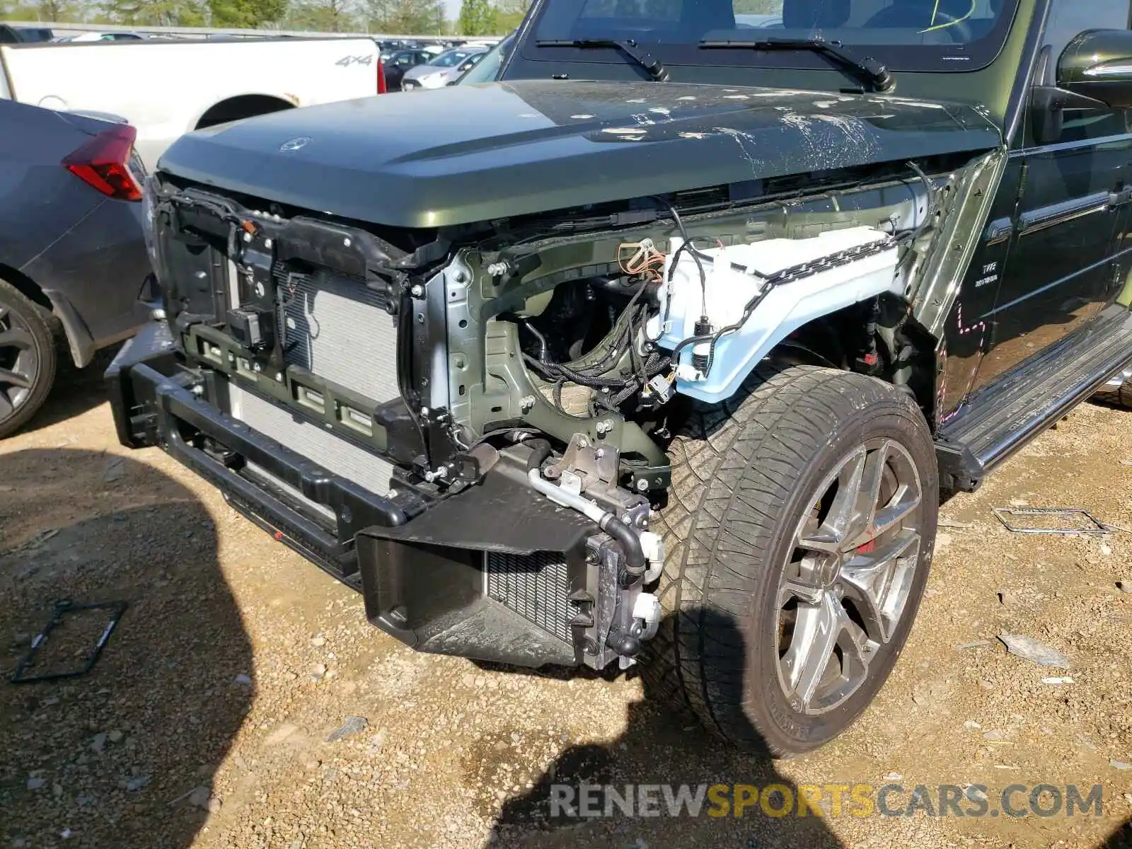 9 Photograph of a damaged car W1NYC7HJ0MX381340 MERCEDES-BENZ G-CLASS 2021