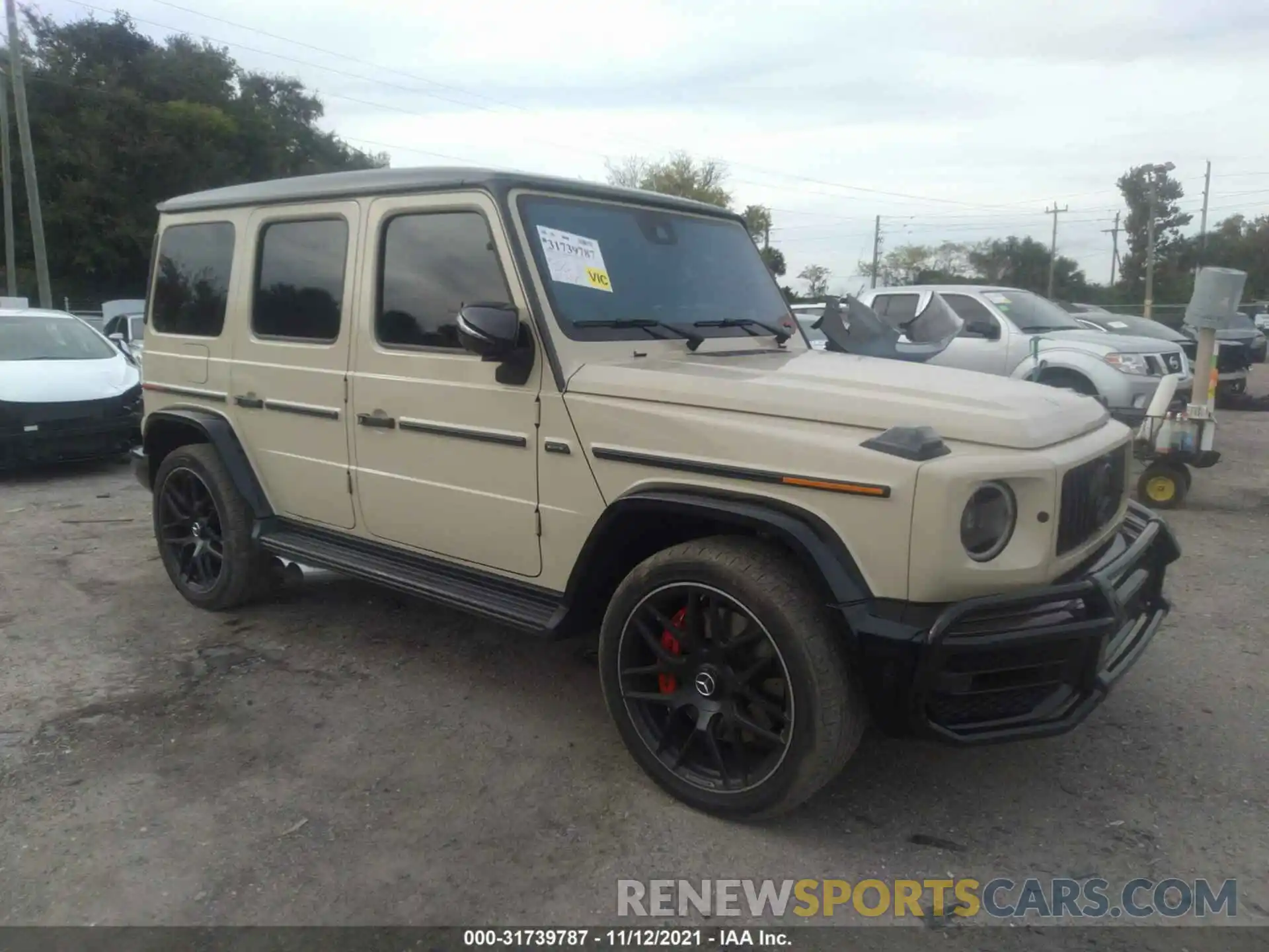 1 Фотография поврежденного автомобиля W1NYC7HJ1MX370315 MERCEDES-BENZ G-CLASS 2021