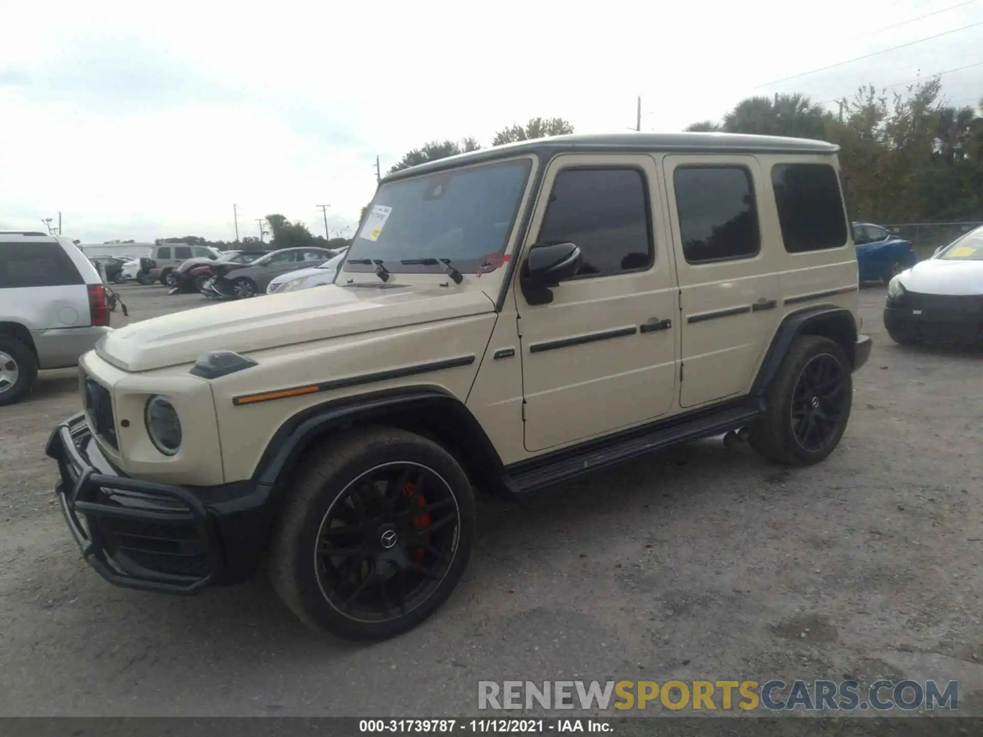 2 Photograph of a damaged car W1NYC7HJ1MX370315 MERCEDES-BENZ G-CLASS 2021