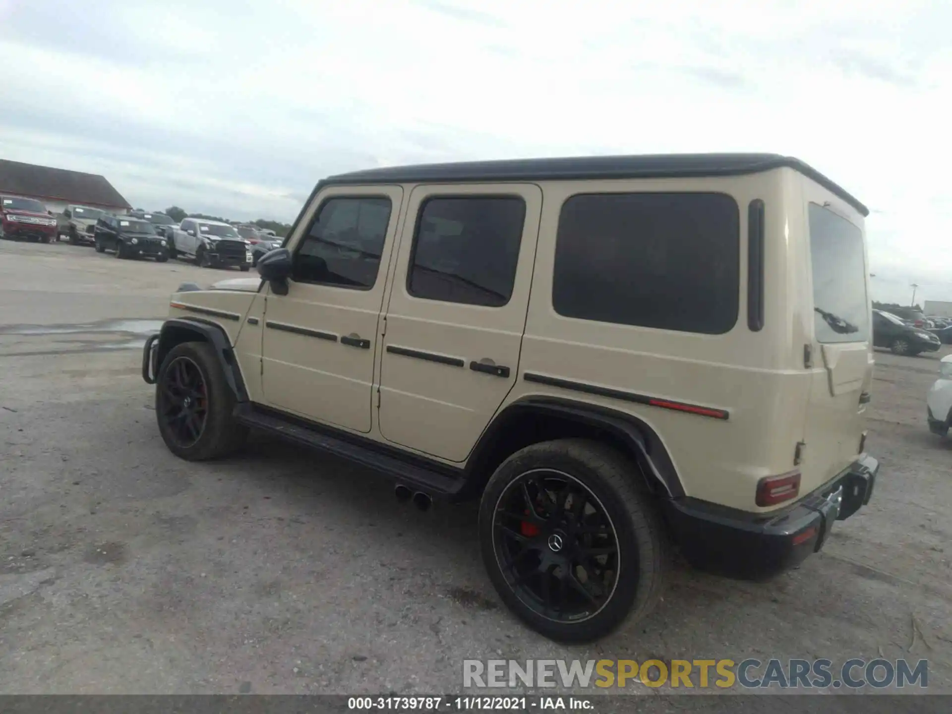 3 Photograph of a damaged car W1NYC7HJ1MX370315 MERCEDES-BENZ G-CLASS 2021