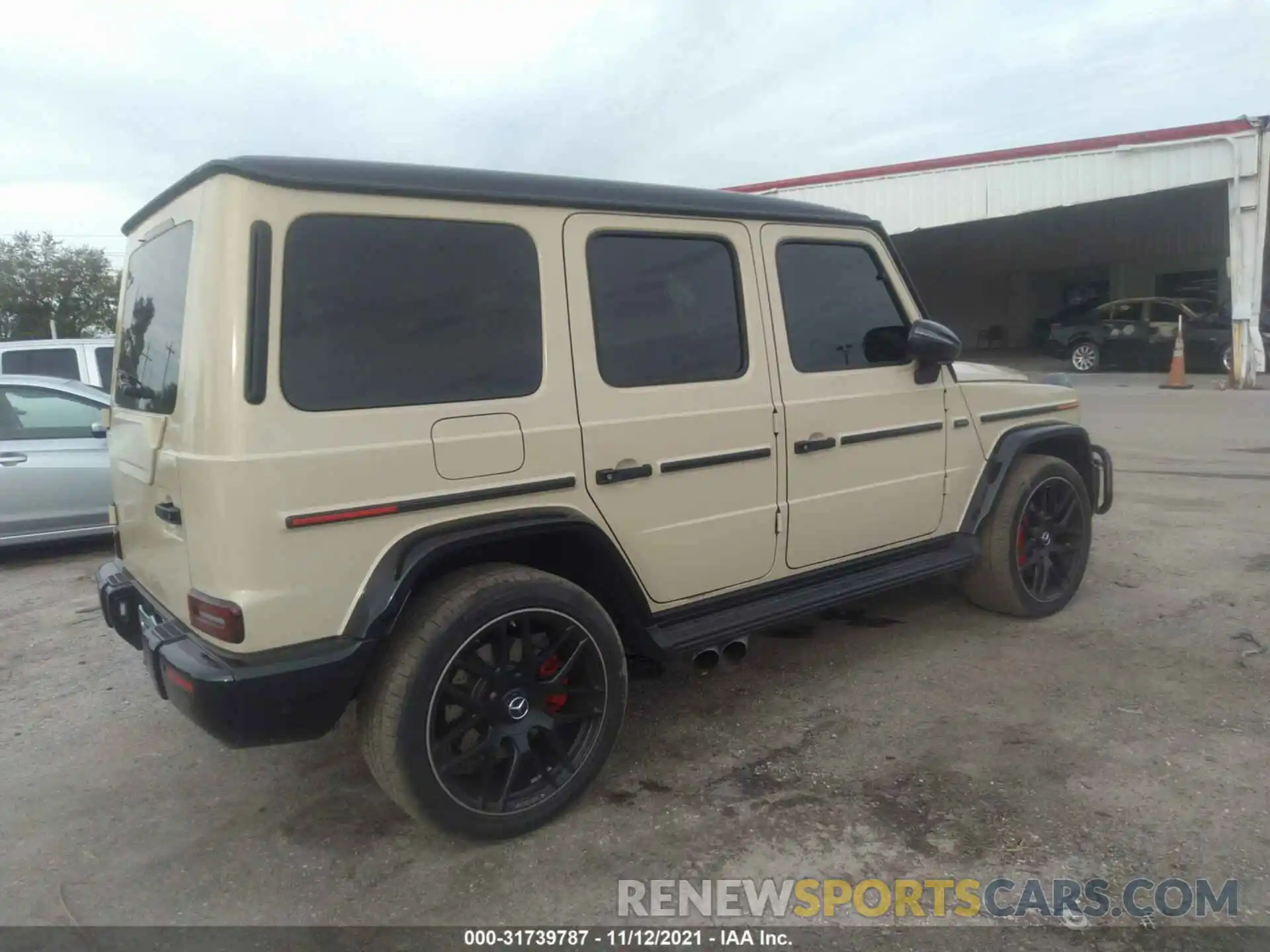 4 Фотография поврежденного автомобиля W1NYC7HJ1MX370315 MERCEDES-BENZ G-CLASS 2021