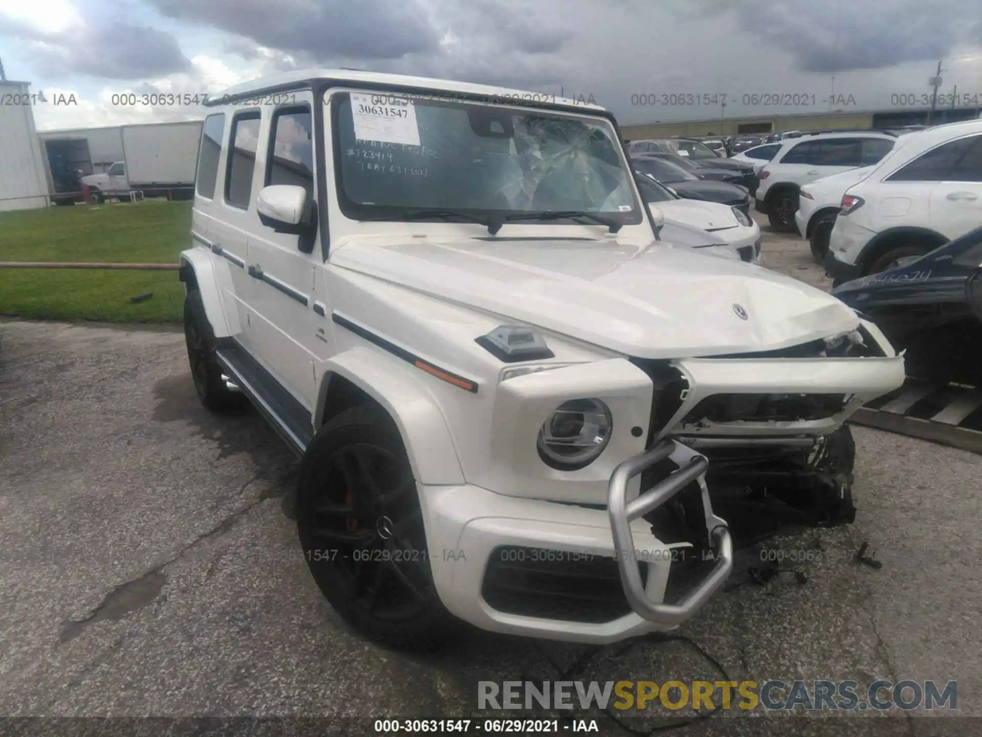 1 Photograph of a damaged car W1NYC7HJ1MX385705 MERCEDES-BENZ G-CLASS 2021