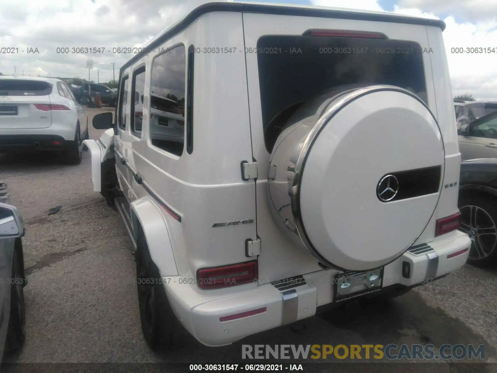 3 Photograph of a damaged car W1NYC7HJ1MX385705 MERCEDES-BENZ G-CLASS 2021