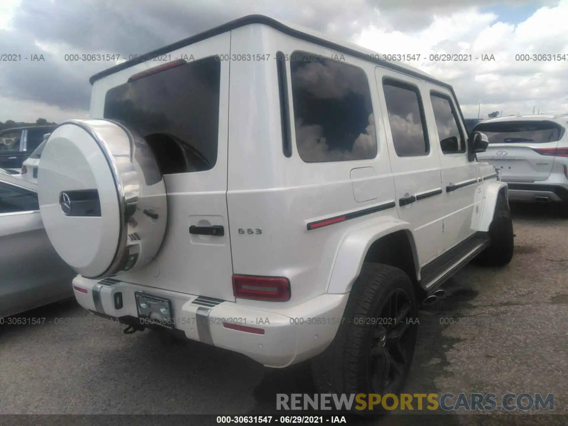 4 Photograph of a damaged car W1NYC7HJ1MX385705 MERCEDES-BENZ G-CLASS 2021