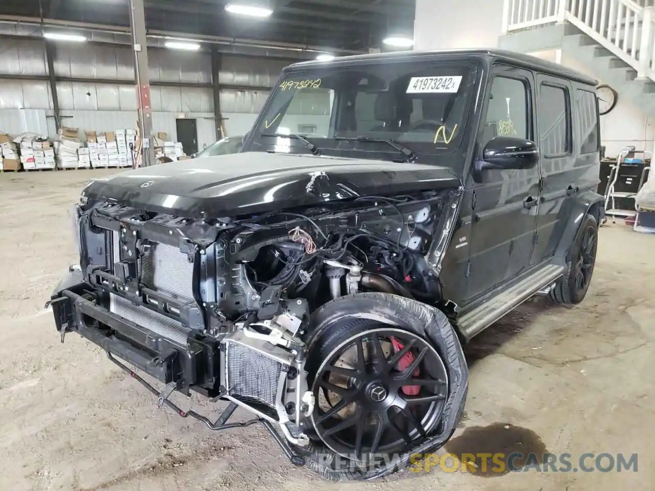 2 Photograph of a damaged car W1NYC7HJ2MX405198 MERCEDES-BENZ G-CLASS 2021