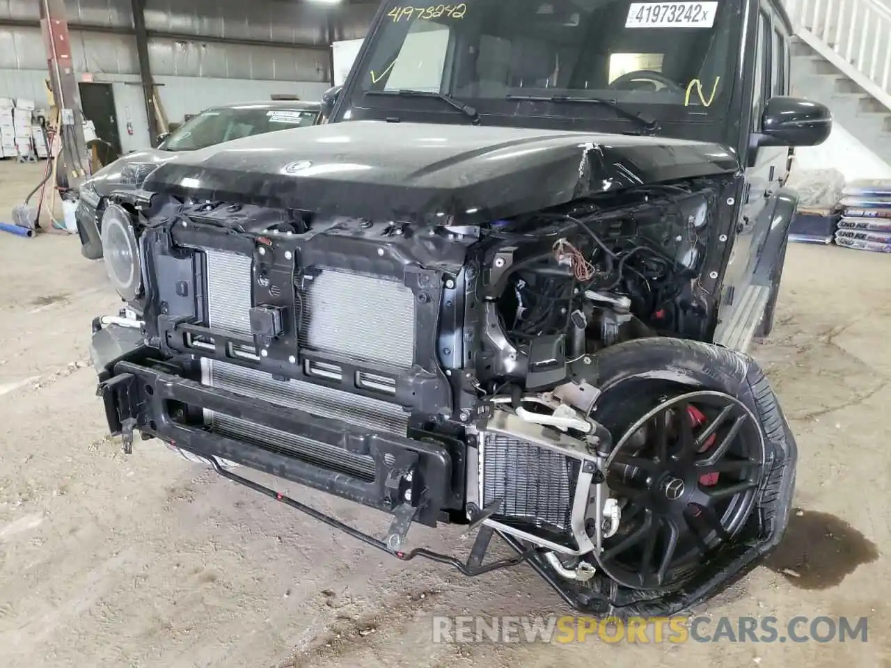 9 Photograph of a damaged car W1NYC7HJ2MX405198 MERCEDES-BENZ G-CLASS 2021