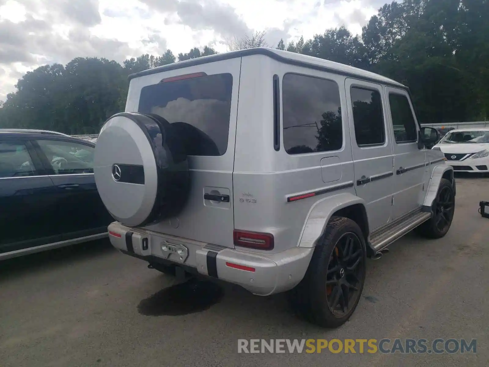 4 Photograph of a damaged car W1NYC7HJ3MX384684 MERCEDES-BENZ G-CLASS 2021