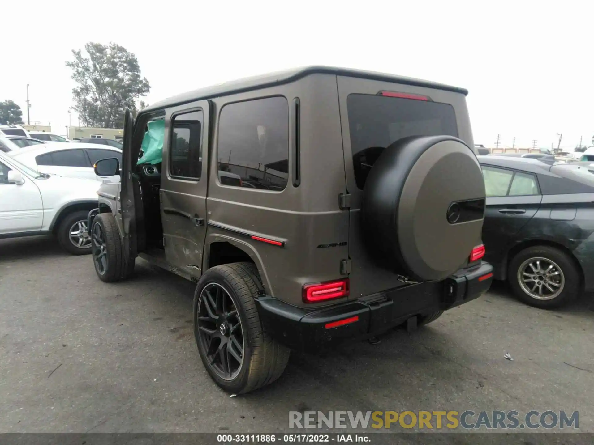 3 Photograph of a damaged car W1NYC7HJ3MX411544 MERCEDES-BENZ G-CLASS 2021