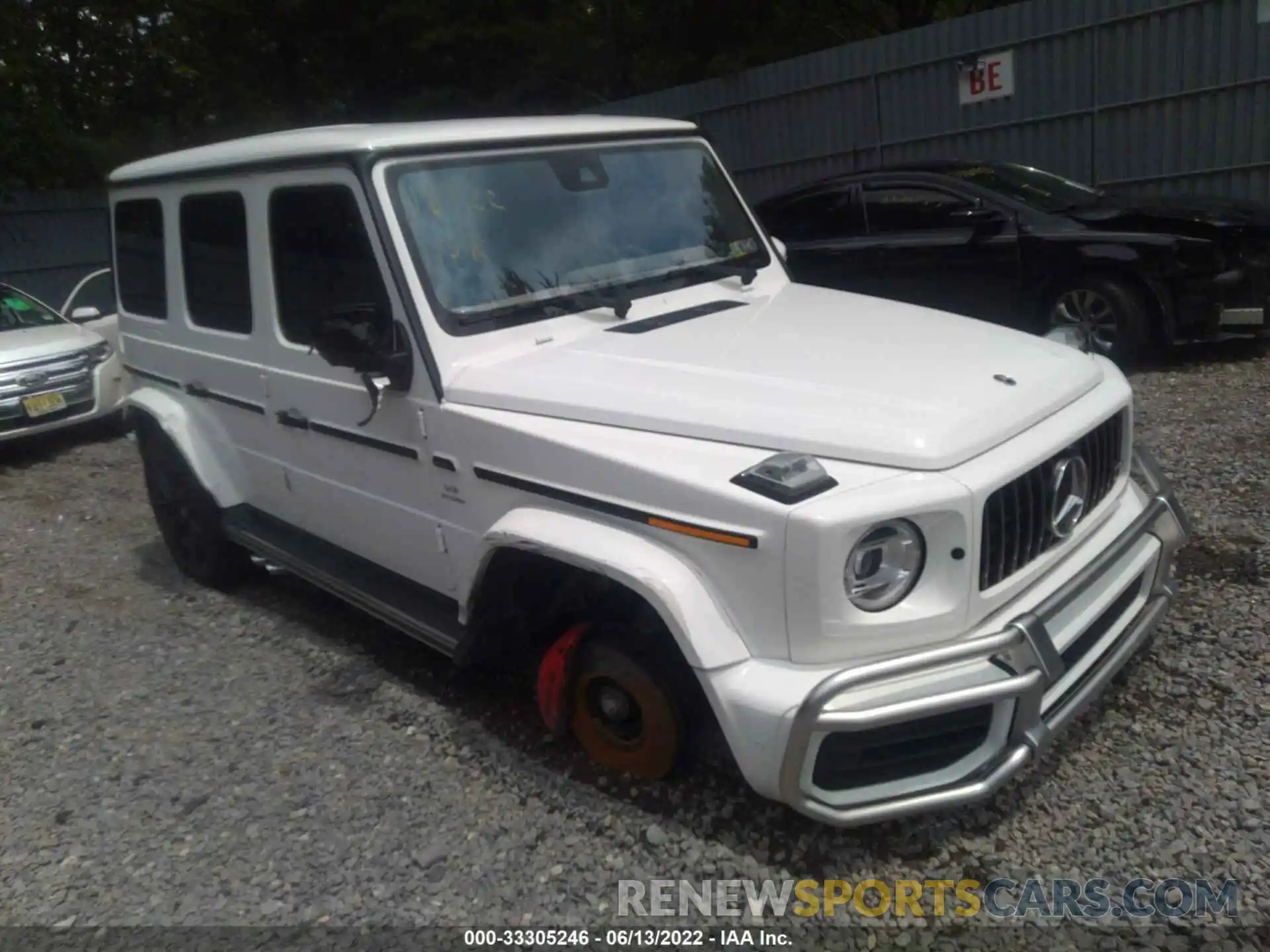 1 Photograph of a damaged car W1NYC7HJ5MX368163 MERCEDES-BENZ G-CLASS 2021