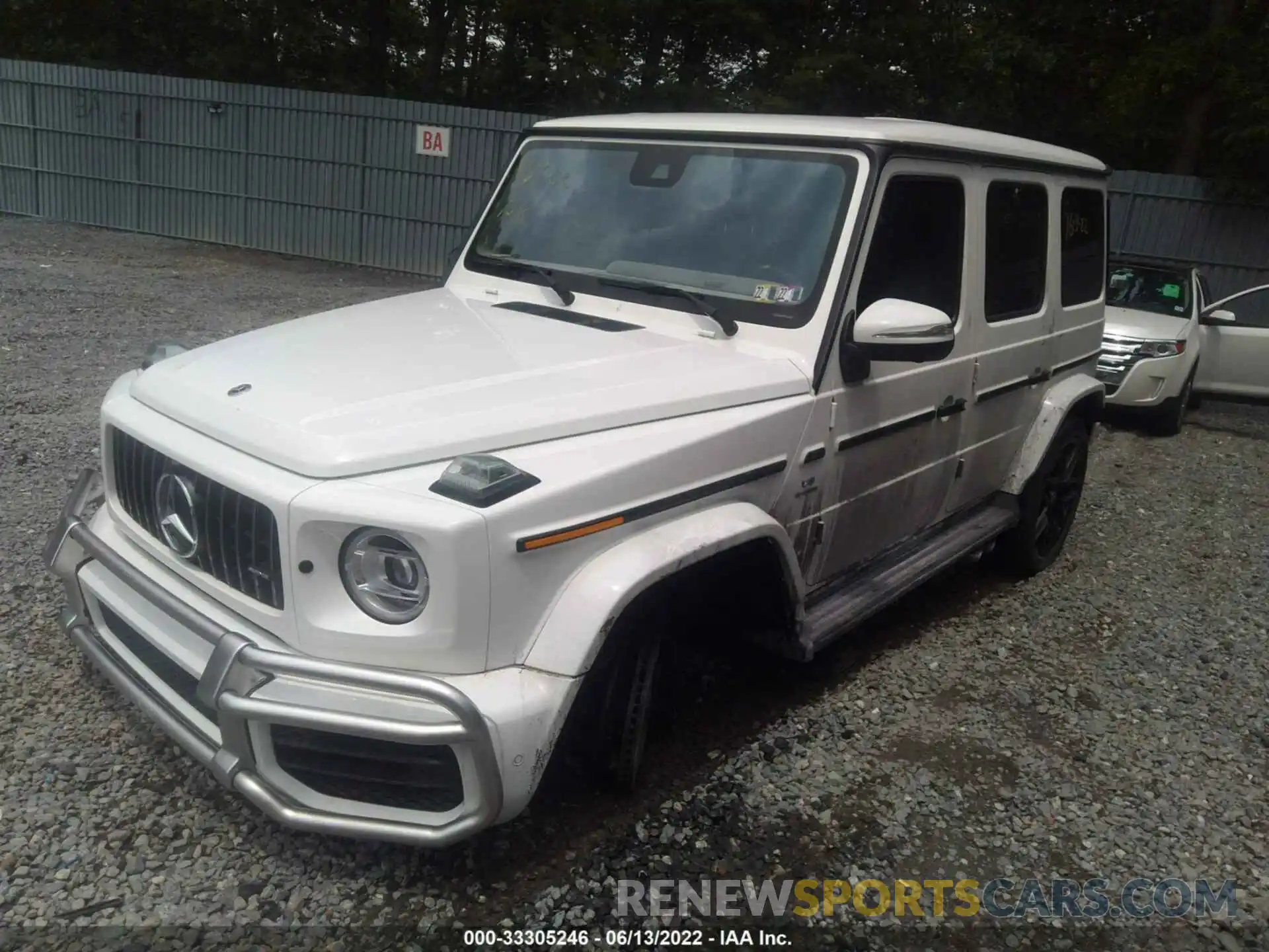 2 Photograph of a damaged car W1NYC7HJ5MX368163 MERCEDES-BENZ G-CLASS 2021