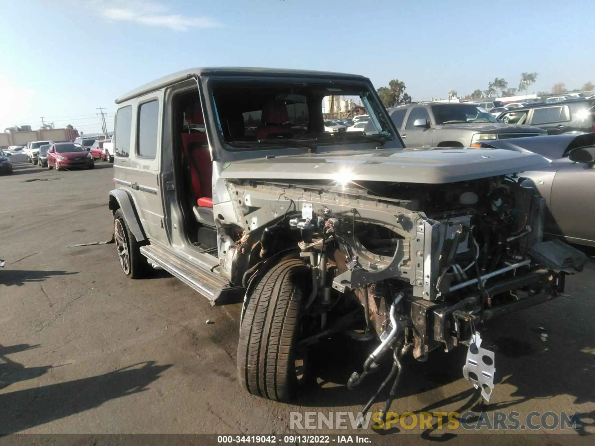 1 Photograph of a damaged car W1NYC7HJ6MX422781 MERCEDES-BENZ G-CLASS 2021