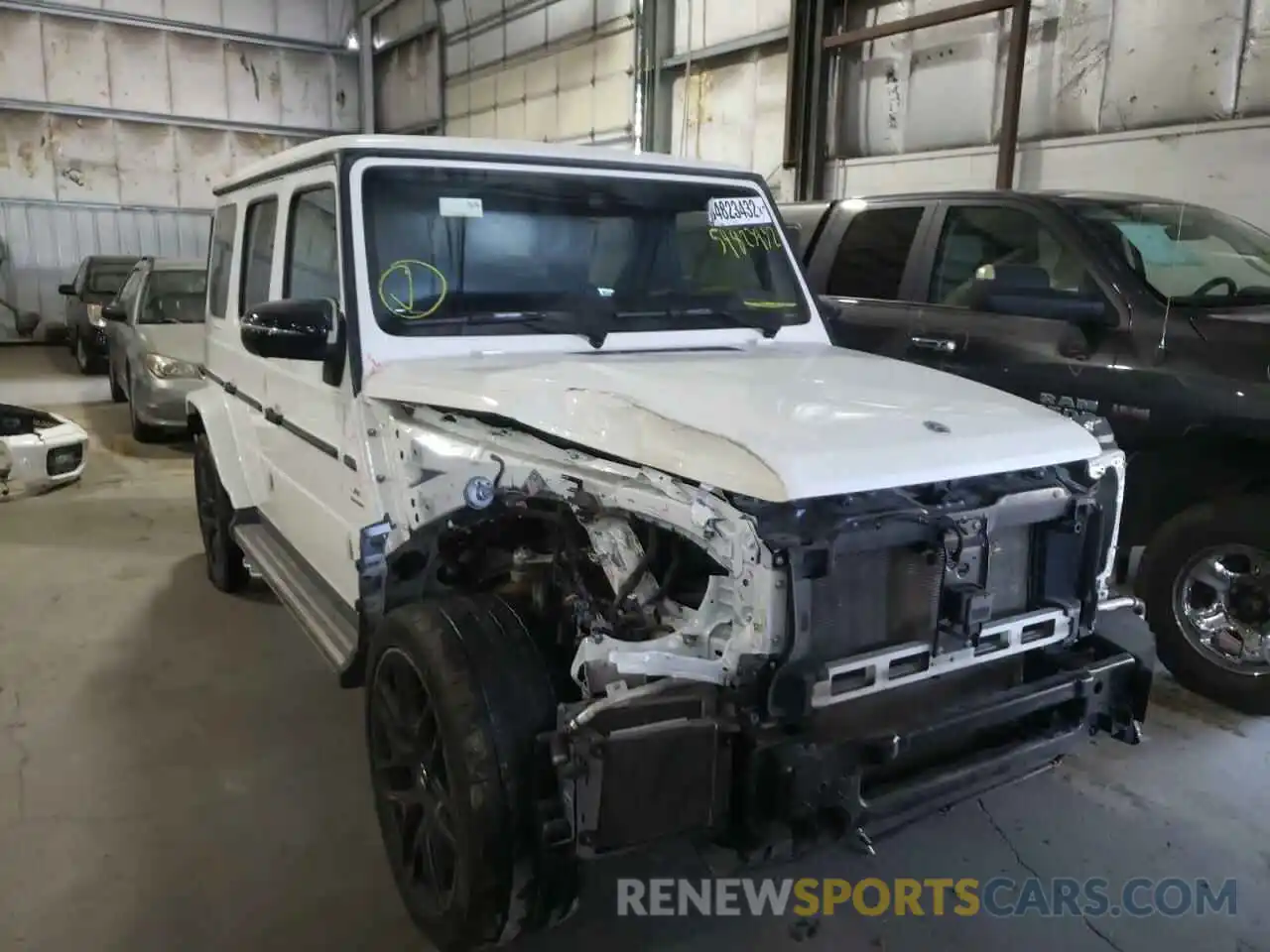 1 Photograph of a damaged car W1NYC7HJ7MX366933 MERCEDES-BENZ G-CLASS 2021