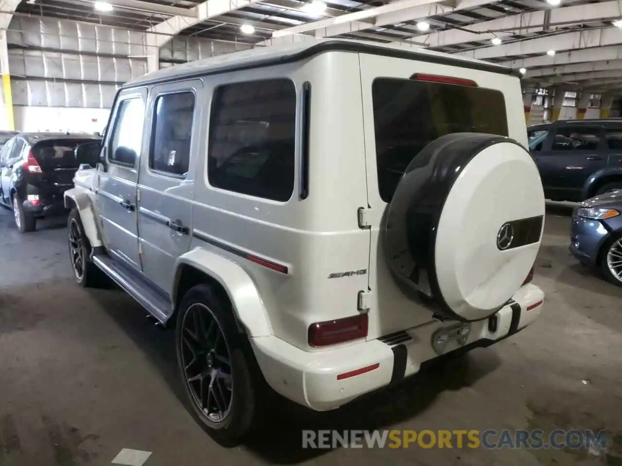 3 Photograph of a damaged car W1NYC7HJ7MX366933 MERCEDES-BENZ G-CLASS 2021