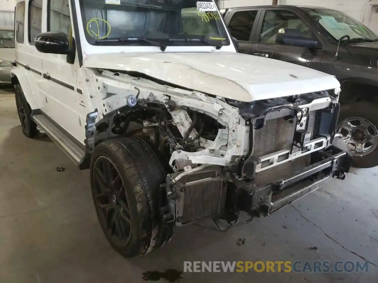 9 Photograph of a damaged car W1NYC7HJ7MX366933 MERCEDES-BENZ G-CLASS 2021