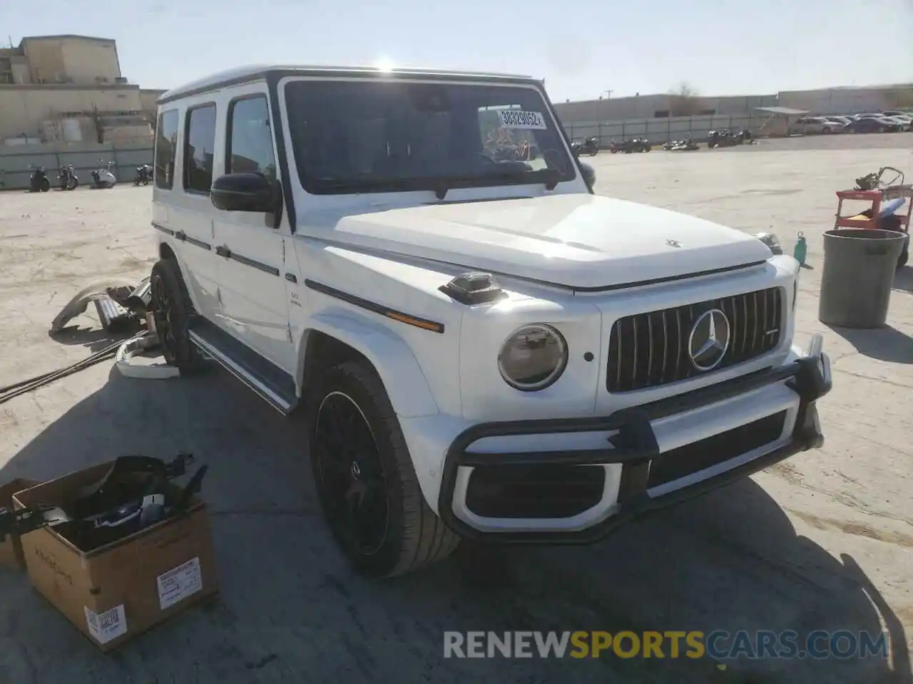 1 Photograph of a damaged car W1NYC7HJ7MX371260 MERCEDES-BENZ G-CLASS 2021