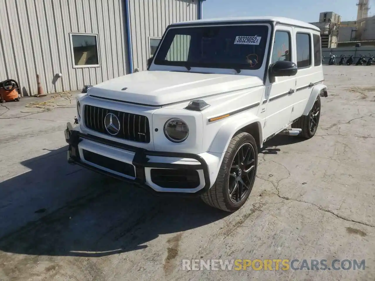 2 Photograph of a damaged car W1NYC7HJ7MX371260 MERCEDES-BENZ G-CLASS 2021