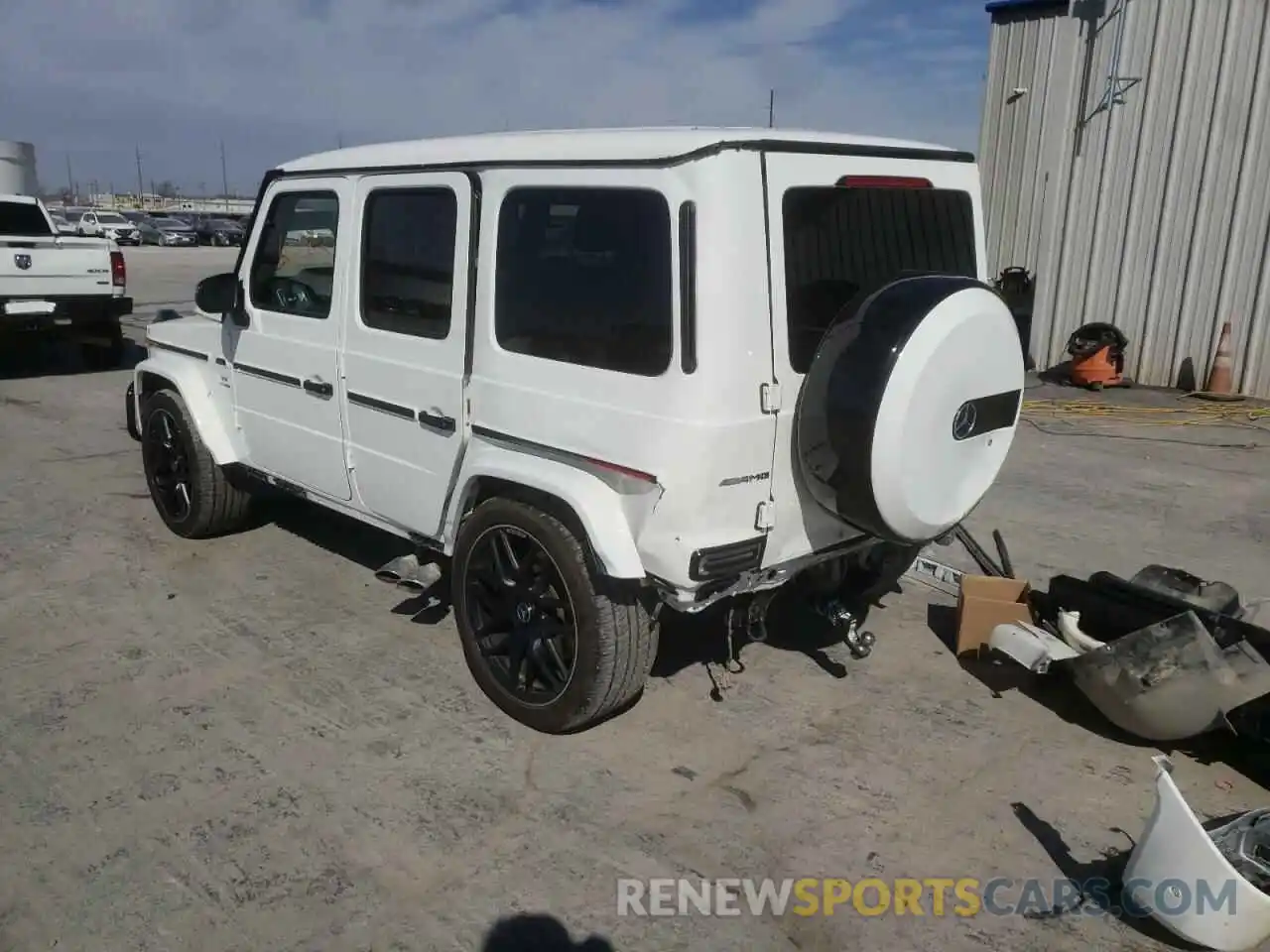 3 Photograph of a damaged car W1NYC7HJ7MX371260 MERCEDES-BENZ G-CLASS 2021