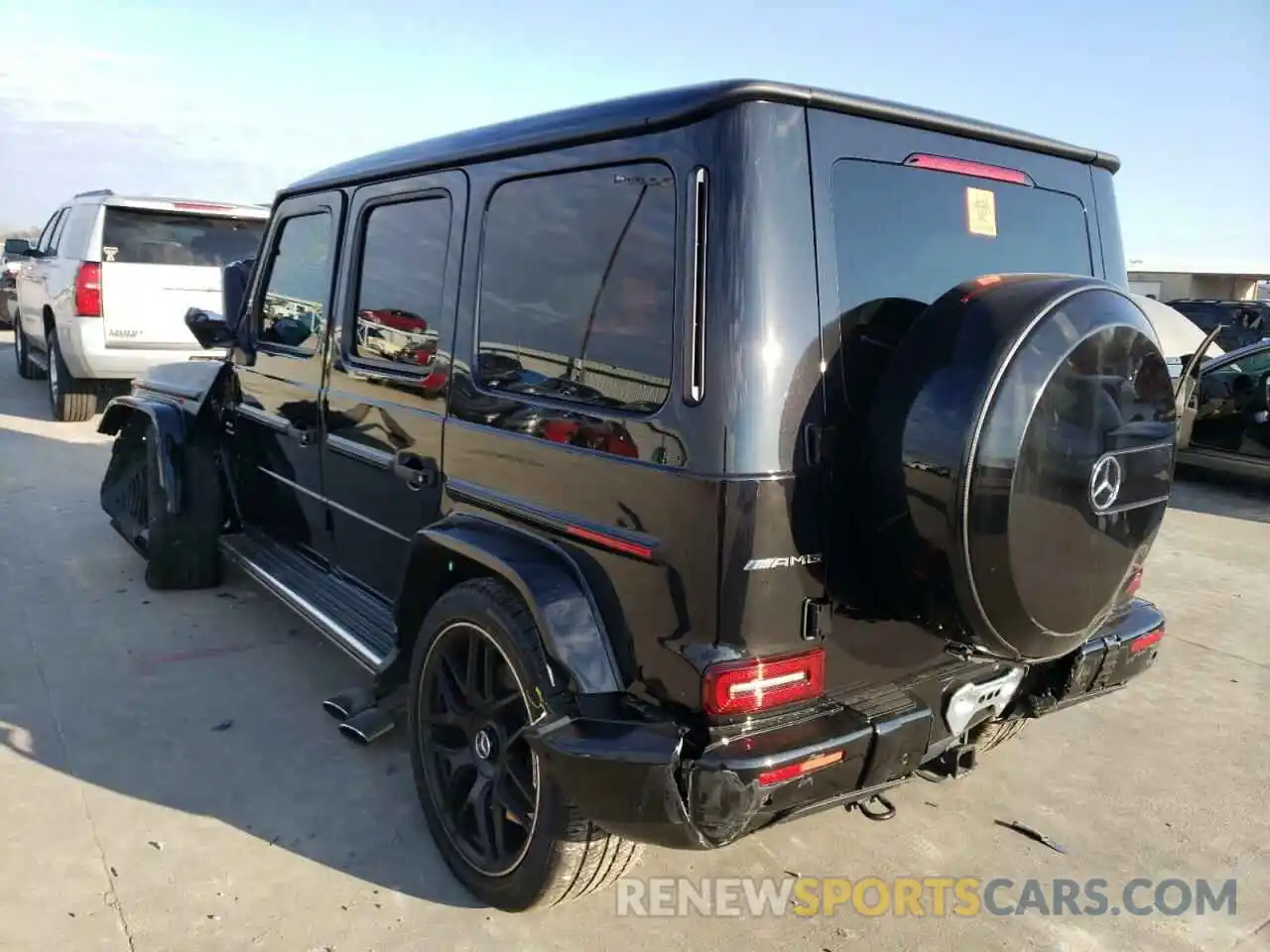 3 Photograph of a damaged car W1NYC7HJ7MX371694 MERCEDES-BENZ G-CLASS 2021