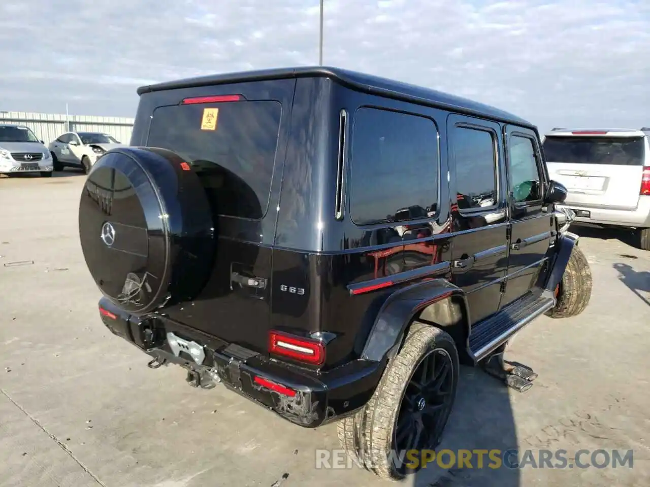 4 Фотография поврежденного автомобиля W1NYC7HJ7MX371694 MERCEDES-BENZ G-CLASS 2021