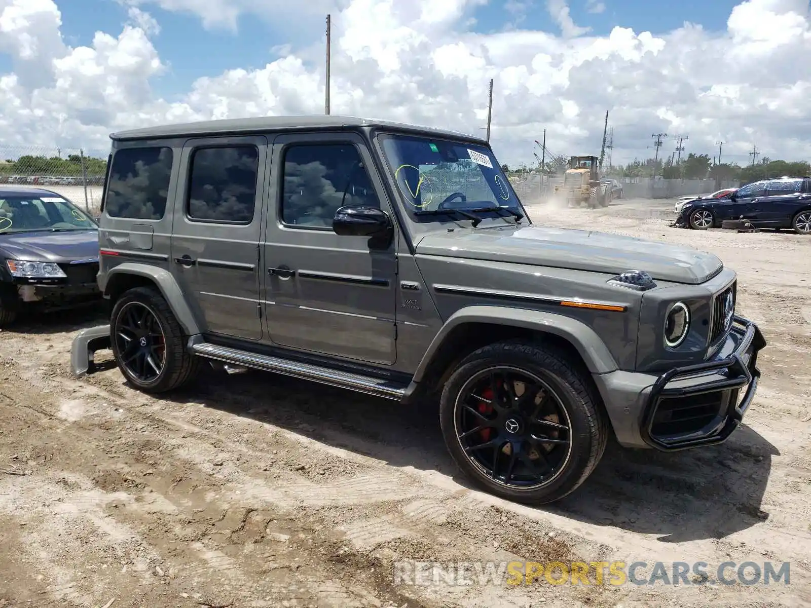 1 Photograph of a damaged car W1NYC7HJ7MX384476 MERCEDES-BENZ G-CLASS 2021