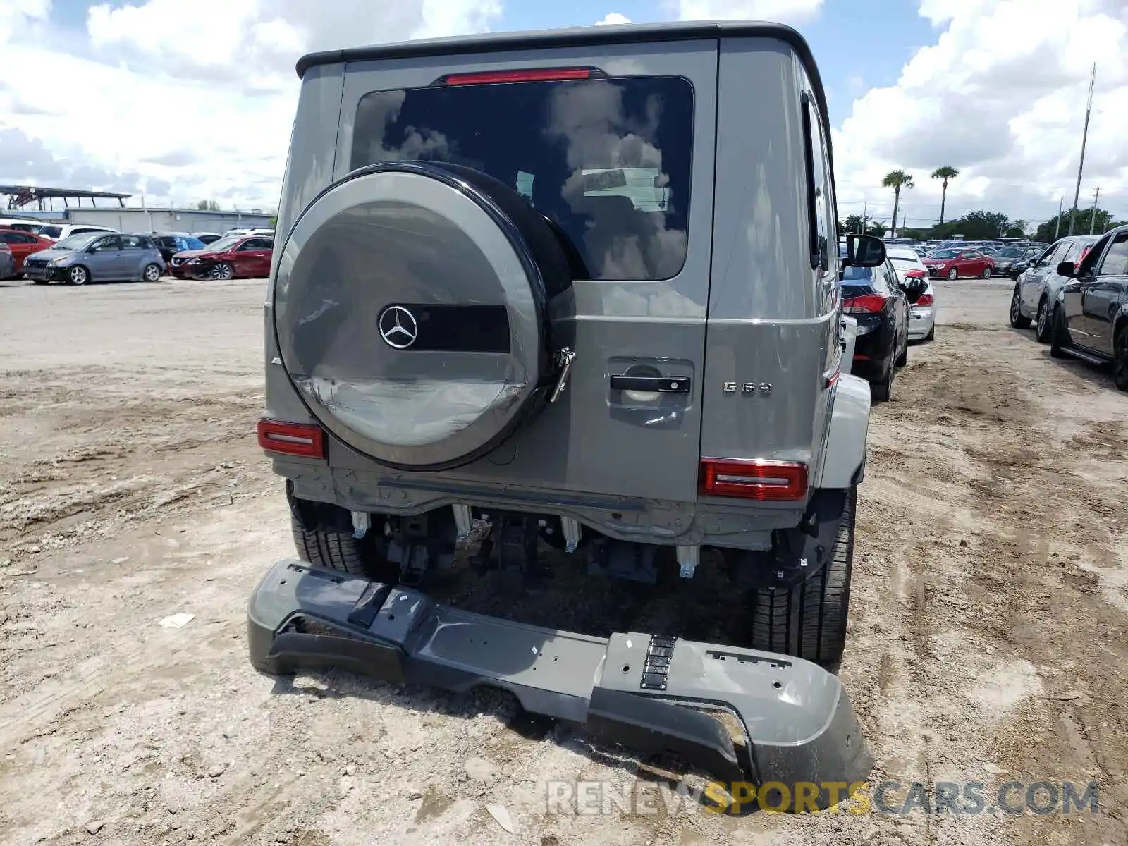 9 Photograph of a damaged car W1NYC7HJ7MX384476 MERCEDES-BENZ G-CLASS 2021