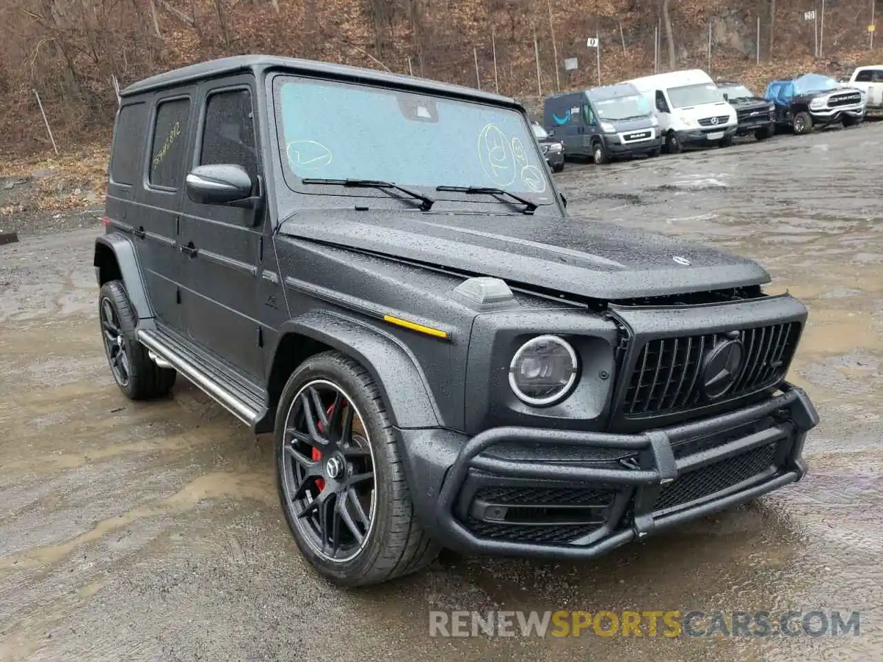 1 Photograph of a damaged car W1NYC7HJ7MX385949 MERCEDES-BENZ G-CLASS 2021