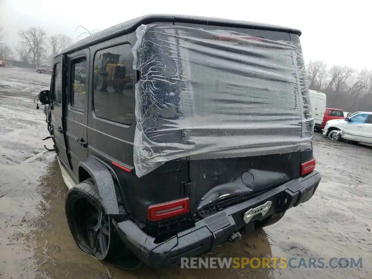 3 Photograph of a damaged car W1NYC7HJ7MX385949 MERCEDES-BENZ G-CLASS 2021