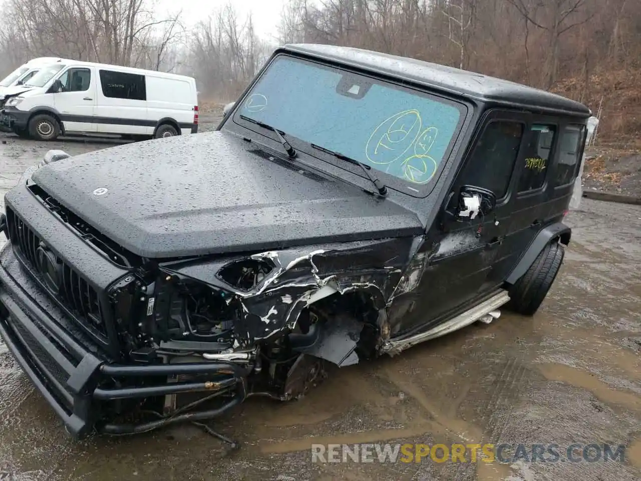 9 Photograph of a damaged car W1NYC7HJ7MX385949 MERCEDES-BENZ G-CLASS 2021