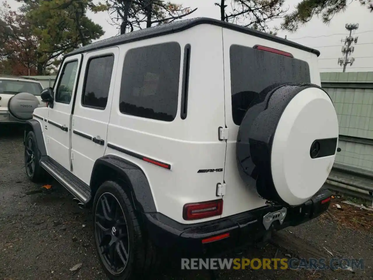 3 Фотография поврежденного автомобиля W1NYC7HJ7MX389547 MERCEDES-BENZ G-CLASS 2021