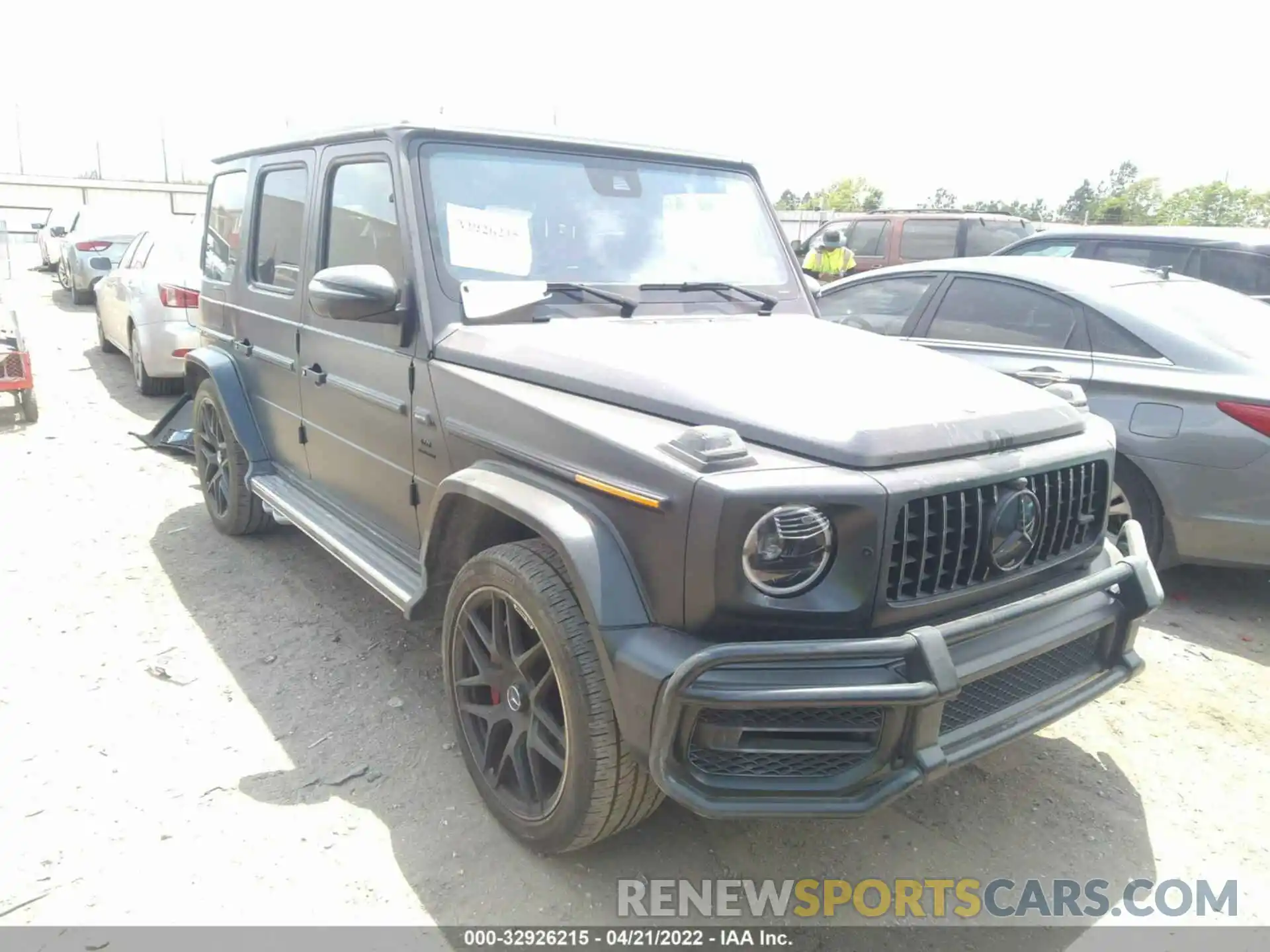 1 Photograph of a damaged car W1NYC7HJ7MX393498 MERCEDES-BENZ G-CLASS 2021