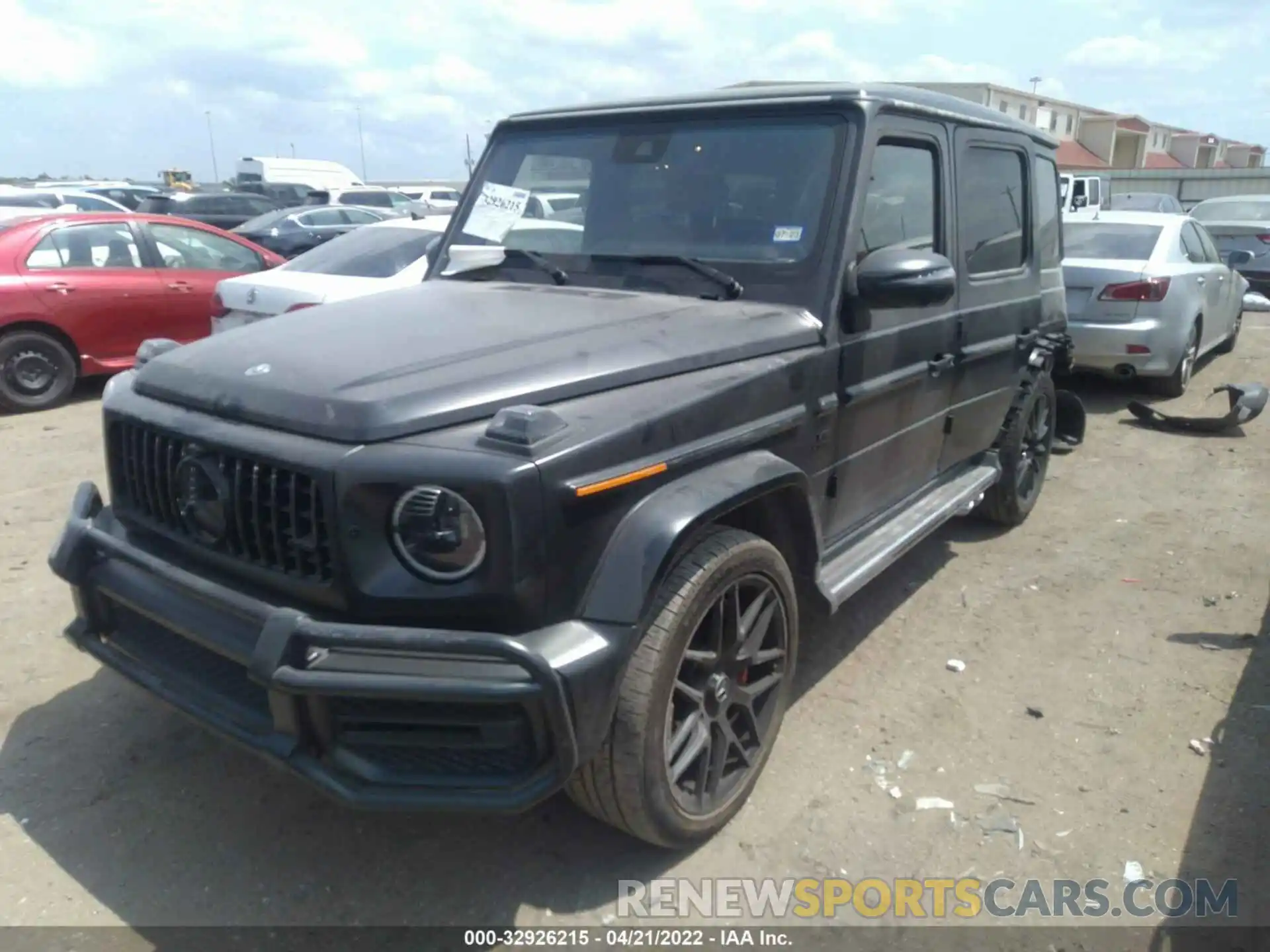 2 Photograph of a damaged car W1NYC7HJ7MX393498 MERCEDES-BENZ G-CLASS 2021