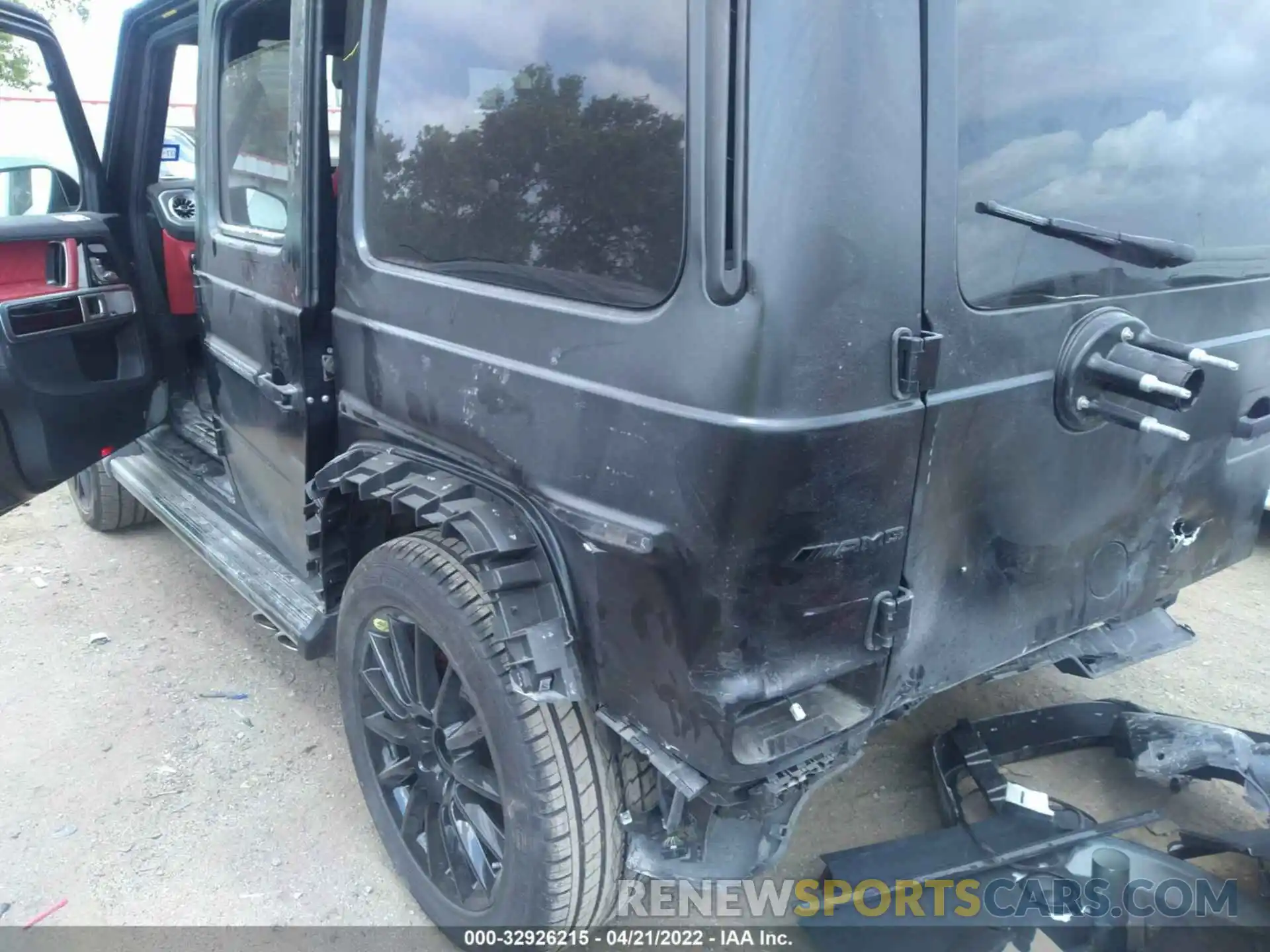 6 Photograph of a damaged car W1NYC7HJ7MX393498 MERCEDES-BENZ G-CLASS 2021