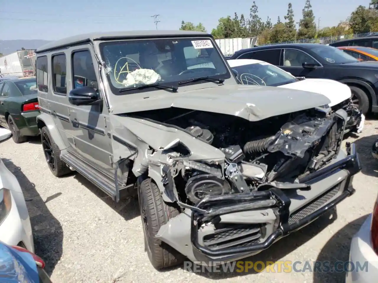 1 Photograph of a damaged car W1NYC7HJ9MX381255 MERCEDES-BENZ G-CLASS 2021