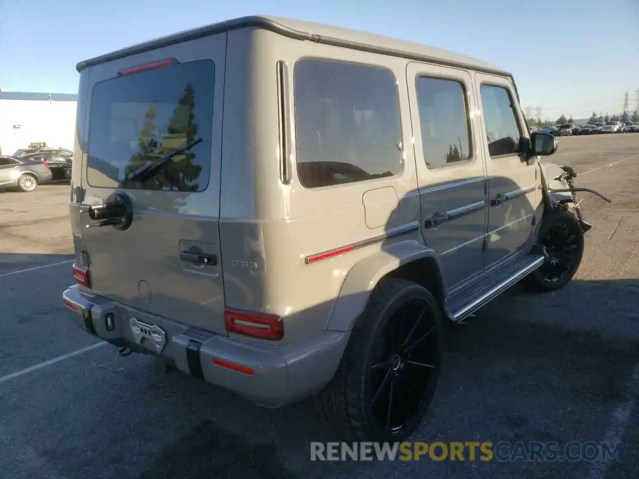 4 Фотография поврежденного автомобиля W1NYC7HJ9MX381255 MERCEDES-BENZ G-CLASS 2021